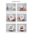 Miniatyrbilde 5 av 8: Silikonform Lys - Form for Lystøping - Støpeform Stearin White
