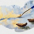Miniatyrbild 4 av 11: Målarduk / Tavla - 40x30cm - 4 st