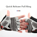 Miniatyrbilde 3 av 6: Gymhansker - Treningshansker for bedre grep Black XL