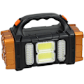 Miniatyrbild 2 av 11: Ficklampa med Handtag / LED-Strålkastare – Solcell & Powerbank