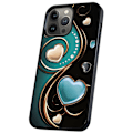 Miniatyrbillede 1 af 2: iPhone 16 Pro Max - Cover/Mobilcover Hjerter
