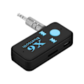 Pikkukuva 2 / 5: Bluetooth-musiikin vastaanotin - Lähetin Aux-liitännällä autoon Black
