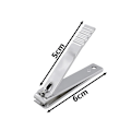 Miniatyrbild 3 av 7: Nagelklippare / Nagelsax - Ergonomisk design - 12 mm