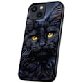 Miniatyrbillede 1 af 2: iPhone 13 - Cover/Mobilcover Sort Kat