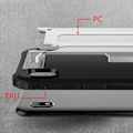 Miniatyrbild 3 av 5: Samsung Galaxy A10 - Skal/Mobilskal - Tough Silver