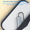 Miniatyrbild 5 av 5: 6-i-1 USB-C Hubb Adapter - HDMI, SD, TF, PD, USB 3.0 grå