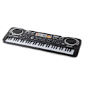 Miniatyrbillede 7 af 11: Keyboard / Elektriskt Piano - Inkl. Mikrofon