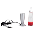 Miniatyrbillede 3 af 3: Lavalampe / LED-lampe - 34 cm Red
