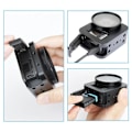 Pikkukuva 2 / 3: Kamerakotelo UV-linssillä - GoPro Hero 8 - Suojaava Kotelo Black