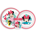 Miniatyrbillede 1 af 2: Minnie från Disney - Set för halkfritt ätande, mikropolymerer set