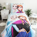 Pikkukuva 2 / 4: Disney Frost Ljusblå sängkläder set 140×200 cm, 70×90 cm