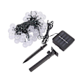 Miniatyrbild 7 av 10: LED Girlang - Solcell MultiColor 40 LED