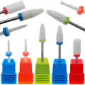 Miniatyrbilde 1 av 11: Keramisk Neglefil - Bits til Elektrisk Neglefil - 5-deler