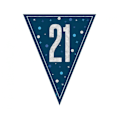 Pikkukuva 2 / 3: Happy Birthday Blue 21 Bunting 274 cm