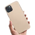 Skal / Mobilskal till iPhone 15 - Beige