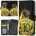 Miniatyrbild 1 av 2: Samsung Galaxy J3 (2016) - Plånboksfodral/Skal Neymar