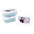 Miniatyrbillede 1 af 4: Set med 3 plastmatbehållare från Disney Frozen