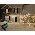 Miniatyrbillede 3 af 3: Juleprojektor - Juletema - Havelampe med LED