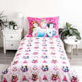Pikkukuva 3 / 4: Disney Princess hjärt-sängkläder set 140×200 cm, 70×90 cm