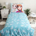 Miniatyrbillede 3 af 4: Disney Frost Ljusblå sängkläder set 140×200 cm, 70×90 cm
