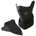 Miniatyrbillede 2 af 6: Ansigtsmaske med Ventil / Skimaske / MC-maske - Neopren Black one size
