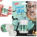 Zoombie hud makeup för halloween att måla ärr sår makeup hud