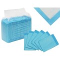 Miniatyrbild 1 av 8: 50-Pack - Hygienunderlägg 60x45 cm / Engångsunderlägg / Hygien Underlägg Blå