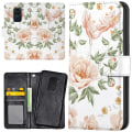 Pikkukuva 1 / 2: Xiaomi Redmi Note 9 - Lompakkokotelo/Kuoret Kukkakuosi