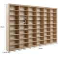 Miniatyrbillede 2 af 8: Opbevaringshylde til Modelbiler / Samlerobjekter - 54-rum