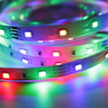 Pikkukuva 3 / 3: LED-Strip Lights med RGB / Ljusslinga / LED-list - 10 meter MultiColor Vattentät