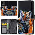 Pikkukuva 1 / 2: iPhone 12 Mini - Lompakkokotelo/Kuoret Tiikerin pentu Multicolor