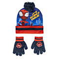 Miniatyrbilde 1 av 4: Spider-Man Spidey Time barnset med mössa och handskar