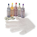 Miniatyrbilde 2 av 2: Sokker Tie-dye Kit med 5 Farger – DIY Multicolor