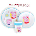 Miniatyrbild 2 av 4: Peppa Pig Core antislip middagservis, mikroplastset