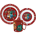 Miniatyrbillede 1 af 3: Harry Potter middagsset, mikropolymer-set med mugg 350 ml