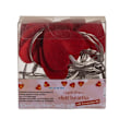 Miniatyrbillede 4 af 4: Lyskæde Hjerter / LED-kæde - 120cm - Røde Hjerter Red