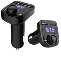 Miniatyrbild 1 av 2: Bluetooth FM-sändare & Billaddare - USB-Laddare Svart