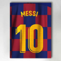 Miniatyrbillede 1 af 4: Lærredsbillede / Lærredstryk - Messi - Barcelona - 40x30 cm - Læ