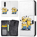 Pikkukuva 1 / 2: Xiaomi Mi 9T/9T Pro - Lompakkokotelo/Kuoret Minions