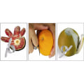 Miniatyrbilde 2 av 8: 2-Pak Appelsinskreller/Fruktskreller/Skrell Appelsin i Rustfritt Silver