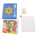 Pikkukuva 3 / 4: Pussel / Kognitiv leksak för Barn - Pedagogisk Multicolor