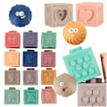 Miniatyrbilde 1 av 7: Sensoriska mjuka pedagogiska bollblock 15 element