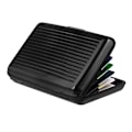 Miniatyrbillede 3 af 3: Pung / Kortholder - RFID-beskyttelse Black