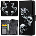 Miniatyrbilde 1 av 2: iPhone 16 Pro Max - Lommebok Deksel Skulls
