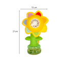 Miniatyrbillede 11 af 11: Såpbubbelmaskin blomma dansande ljus