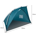 Pikkukuva 4 / 11: Rantateltta / Pop-Up Teltta / Tuulensuoja - 220x120x120cm