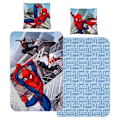 Miniatyrbillede 2 af 3: Spider-Man Sängkläder Set 140×200 cm, 70×90 cm - Perfekt för unga superhjältefans!