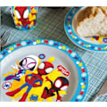 Miniatyrbillede 3 af 3: Spiderman middagset i mikroplast, med 260 ml kopp