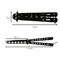 Pikkukuva 3 / 4: Butterfly Träningskniv - Balisong