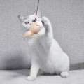 Miniatyrbilde 9 av 11: 2-Pak - Katteleke på Pinne med Bjelle - Leke for Katt Beige